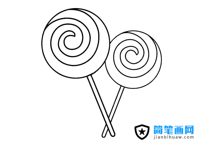 簡(jiǎn)單的棒棒糖簡(jiǎn)筆畫圖片